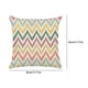 thumbnail image 2 of Funda de almohada con estampado de flores tropicales y lino estampado D, 2 of 6