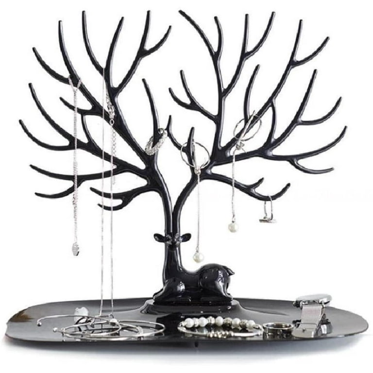 Jelly Comb Deer Jewelry Storage Box Earrings Headwear Hanger