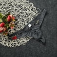 thumbnail image 4 of aturustex Men Simple Sexy Breathable Underwear Bikini Soft Cozy Skin-Friendly Low Rise Stretch Thong Underwear, 4 of 5
