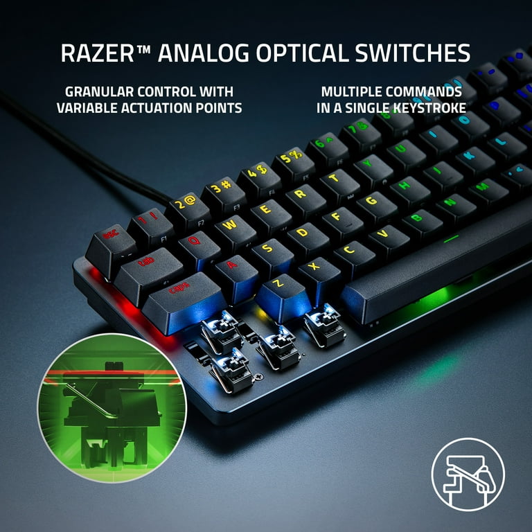 Razer Huntsman Mini Analog Wired Optical Gaming Keyboard Black US