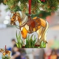 thumbnail image 4 of Elainilye Acrylic Christmas Ornament Tree Decoration Pendant for Festive Decor, Clear Hanging Design with Holiday Motifs, Tree and Home Accent Piece for Seasonal Use, 4 of 5