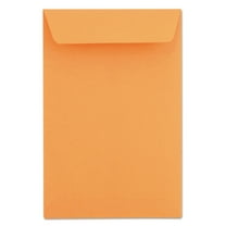 Universal Catalog Envelope, #1, Cheese Blade Flap, Gummed Closure, 6 x 9, Brown Kraft, 500/Box -UNV40105