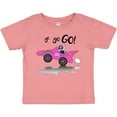 thumbnail image 3 of Inktastic Go Go Go Pink Racing Car Boys or Girls Baby T-Shirt, 3 of 5