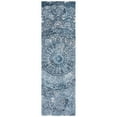 thumbnail image 3 of SAFAVIEH Marquee Georgiana Floral Area Rug, Blue/Grey, 2' x 3', 3 of 10
