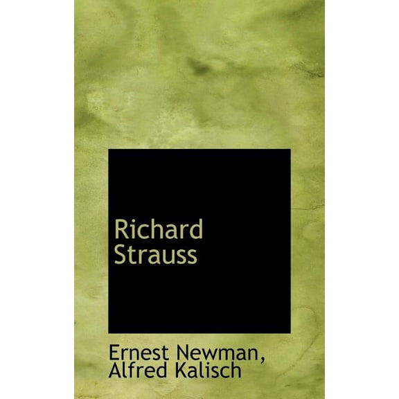 Richard Strauss (Hardcover)