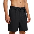thumbnail image 3 of DDAPJ pyju Men's Cargo Hiking Shorts with Belt Lightweight Quick Dry Casual Work Golf Shorts with Pockets Black M, 3 of 8