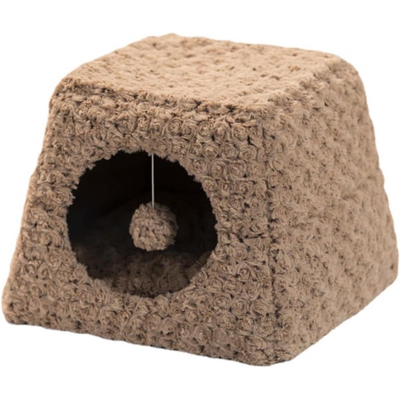 Pet Daily Kit 2-way Dome-shaped Pet House Hideout Compact Size Sofa Cushion with Handle