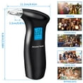 thumbnail image 2 of EASTIN Alcootest avec 12 Embouchures Testeur d'Alcool Portable avec Écran LCD Testeur d'Haleine Numérique Haute Précision, 2 of 8