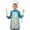 Cartoon Tractors Shovels, variant on Cartoon Tractors Shovels White Pattern Kids Aprons for Girls and Boys,Adjustable Neck Strap Toddler Aprons for Kids Cooking Baking