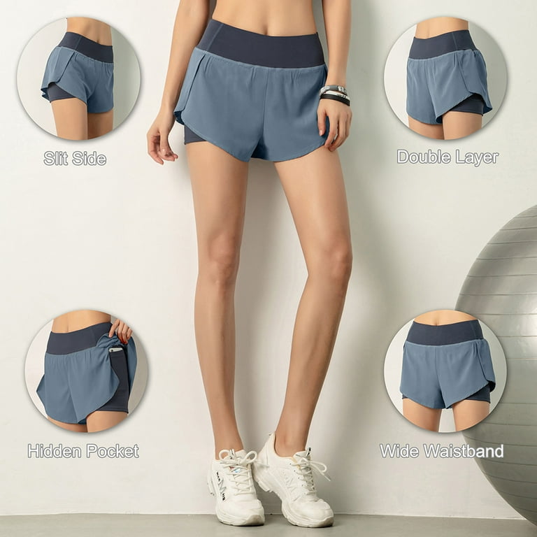 Women's short running leggings Support