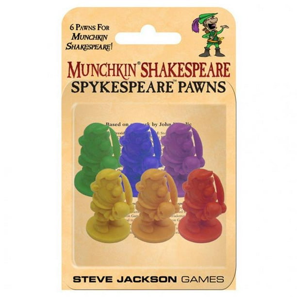 Steve Jackson Games SJG5620 Munchkin Shakespeare Spykespeare Pions Carte Non à Collectionner Jeux
