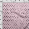 thumbnail image 3 of oneOone Cotton Poplin Light Pink Fabric Animal Dress Material Fabric Print Fabric By The Yard 56 Inch Wide, 3 of 5