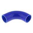 thumbnail image 2 of 102mm 4-ply Vacuum Silicone Intercooler Hose Racing line Pipe Tube Blue, 2 of 7