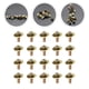 thumbnail image 4 of EeaseMX Tornillos de reemplazo de bricolaje de 20 piezas de bricolaje Tornillos de sarcasía de montaje de tambor de seta, 4 of 7