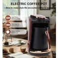 thumbnail image 3 of Coffee Turkish Coffee Maker 550W 250ML Single Cup Electric Turkish Greek Coffee Machine with Cup for Home Hot Beverage Brewing, 3 of 7