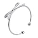 thumbnail image 2 of Pulsera ajustable jinwen de lazo de cobre para mujer Plata, 2 of 8