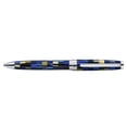 thumbnail image 3 of Xezo Urbanite I Acrylic  Brass Ballpoint Pen - Modern Blue, 3 of 5