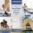 thumbnail image 6 of LunaDream Eclipse Series Queen Air Mattress with USB Rechargeable Built-in Pump, Wireless Inflatable Airbed, Durable Leakproof Design, Portable for Home & Camping, 6 of 7