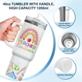 thumbnail image 2 of Teacher Tumbler with Handle and Straw, 40 oz Insulated Cup for Educator, Teacher Coffee Travel Mug, Thank You Gifts for Teachers Day Appreciation, 2 of 6