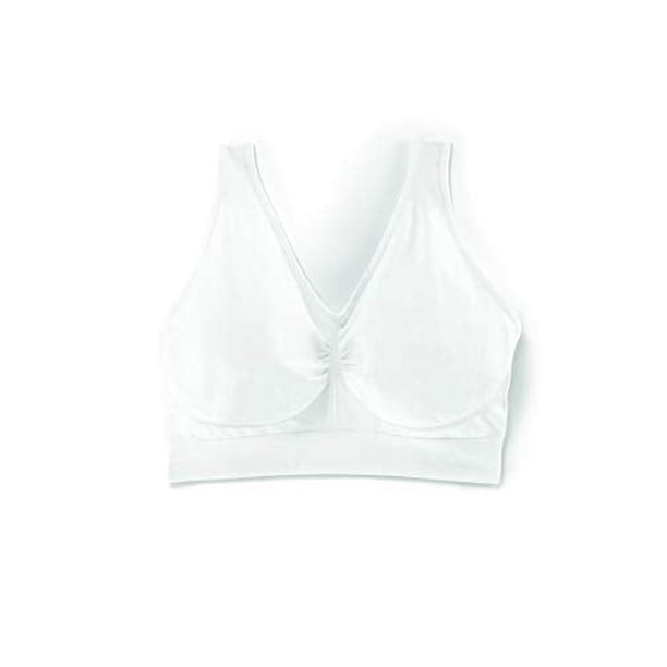 Just My Size Womens Pure Comfort Front-Close Wireless Bra, Seamless Cooling  T-Shirt Bra, Mj1274 : : Clothing, Shoes & Accessories