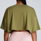 thumbnail image 5 of Traje de Yoga de Secado Rápido Transpirable de Verano para Mujer Tops de Manga Corta Deportivos Informales Holgados y Ajustados Fiudx, 5 of 6