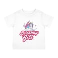 thumbnail image 2 of Happy Birthday Girl Unicorn Infant Toddler Cotton Jersey Tee, 2 of 4