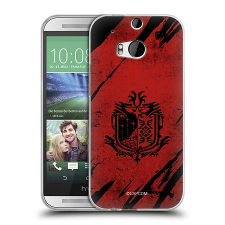 OFFICIAL MONSTER HUNTER WORLD LOGOS SOFT GEL CASE FOR HTC PHONES (Htc One Best Phone In The World)