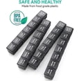 thumbnail image 4 of Large Monthly Pill Organiser 28 Day Pill Box Organizer By Week, Large 4 Weeks One Month Pill Cases With Dust-proof Container For Pills/vitamin/fish Oi, 4 of 5