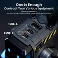 thumbnail image 3 of Cargador Gravastar Alpha65 65W USB C PD PPS 3 puertos GaN, 3 of 7
