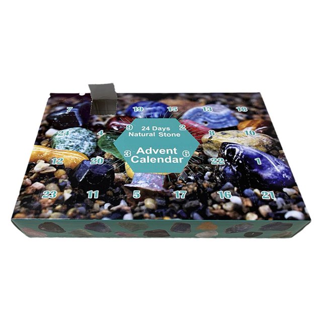 Caja de Regalo con 24 Piezas de Calendario de Adviento Navideño EZLIFE