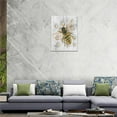 thumbnail image 5 of Bee Wall Art Bee Daisy Pictures Wall Decor Canvas Prints Framed Artwork Poster Bee Decorations for Home Kitchen Bedroom Living Room Bathroom Office 12"x16", 5 of 6