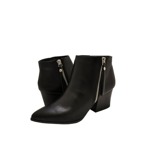 pointy flat booties