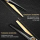 thumbnail image 4 of Set De 2 Tijeras Para Cortar Cabello Negro, 4 of 6