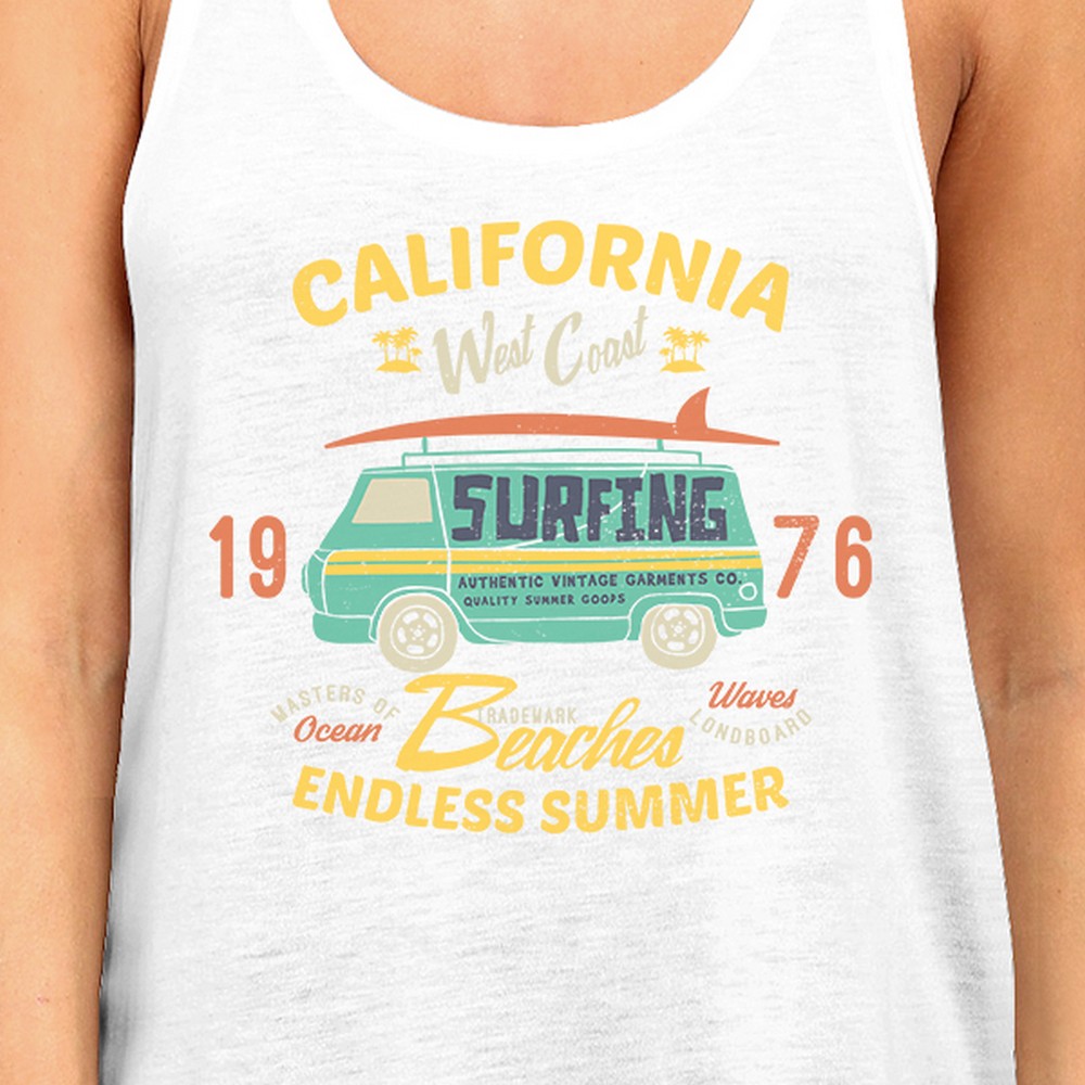Details about Authentic Summer Surfing California Womens White Shirt Details about Authentic Summer Surfing California Womens White Shirt