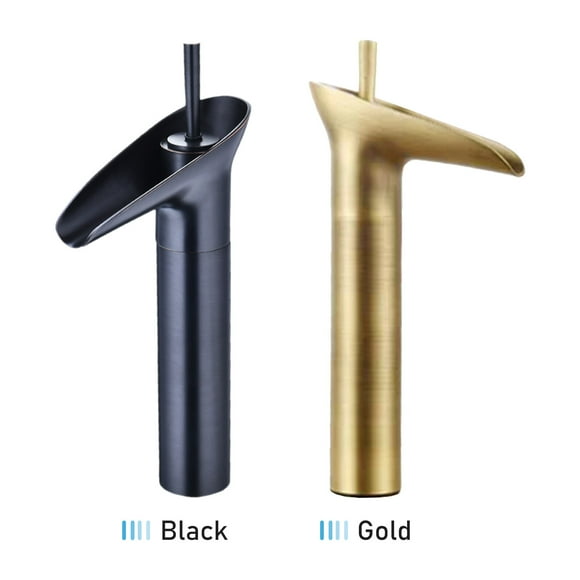 Tap Faucet,Cold Tap With Waterfall Faucet Sink Tap With 2 Sink Faucet Water Faucet Sink Faucet Style Waterfall Tap Tap Cold Water Tap Dsfen Waterfall Sink Water Tap Faucet Style Maiju Buzhi
