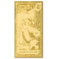 thumbnail image 4 of 5 New Hampshire Goldback - Veritas, 1/200th Troy Oz 24K Gold-Backed Bill, 4 of 4