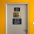 thumbnail image 5 of Signs ByLITA Classic Framed Training Facility Sign (Black /Gold) - Small, 5 of 8