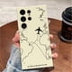 thumbnail image 2 of Funda de teléfono Desian de ruta de avión para Samsung Galaxy S25 S24 S23 S22 S21 S20 S10 Note 20 10 Lite Ultra Plus FE 4G 5G, 2 of 5
