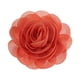 thumbnail image 2 of Advancent Collar de perro flores gasa perla hermosa apariencia gato pajarita banda elástica suministros para mascotas decoración del cuello Decoración naranja, 2 of 6