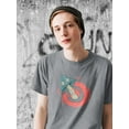 thumbnail image 2 of Mushroom With Eyes T-Shirt Men -Image by Shutterstock, Male 5X-Large, 2 of 4