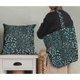thumbnail image 5 of Soimoi Poly Taffeta Green Fabric By the Yard - 56 Inch Wide -Floral & Leaf Floral Pattern Fabric - Botanical and Elegant Designs for Various Uses Printed Fabric, 5 of 6