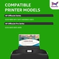 thumbnail image 3 of 935XL 934XL  Ink Cartridges Compatible for  934 935 Ink Cartridges Work with Officejet 6220 6812 Officejet Pro 6230 Printers(4 Pack), 3 of 12
