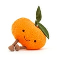 thumbnail image 2 of Jellycat Amuseable Clementine Fruit Food Plush, Small, 2 of 5