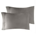 thumbnail image 2 of Superior Egyptian Cotton 300 Thread Count Pillowcases, Set of 2, Standard, Grey, 2 of 5