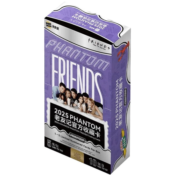 Friends 2025 Phantom Kakawow Trading Card Box | 10 Packs