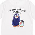 thumbnail image 4 of Inktastic Happy Birthday, Nana- Cute Penguins Boys or Girls Long Sleeve Toddler T-Shirt, 4 of 5