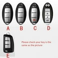 thumbnail image 2 of For Nissan Qashqai Juke J10 J11 X-Trail T32 T31 Kicks Tiida Pathfinder Note for Infiniti Soft TPU Protection Car Key Case Shell, 2 of 9