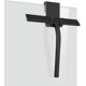 thumbnail image 1 of Escurridor de ducha, escurridor de ducha de silicona, escurridor de ventana, escurridor de baño, escurridor de ventana de silicona para ducha, baño, espejo, limpieza de cristales, azulejos (negro) Adepaton LKX-0486, 1 of 4