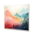 thumbnail image 2 of Designart "Colorful Contemporary Art" Countryside Metal Wall Decor, 2 of 5