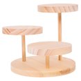 thumbnail image 1 of Miangastore Wooden 3-Tier Retail Display Stand Display Rack Bracelet Display Stand Jewelry Display Rack, 1 of 9